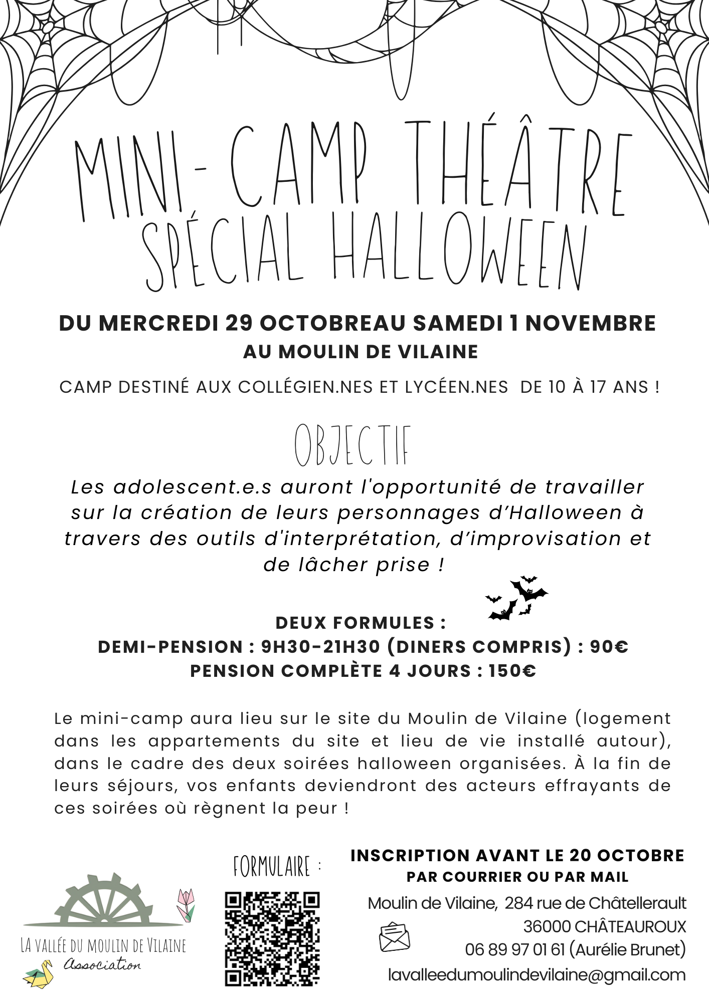 MINI-CAMP THÉÂTRE SPÉCIAL HALLOWEEN (1)