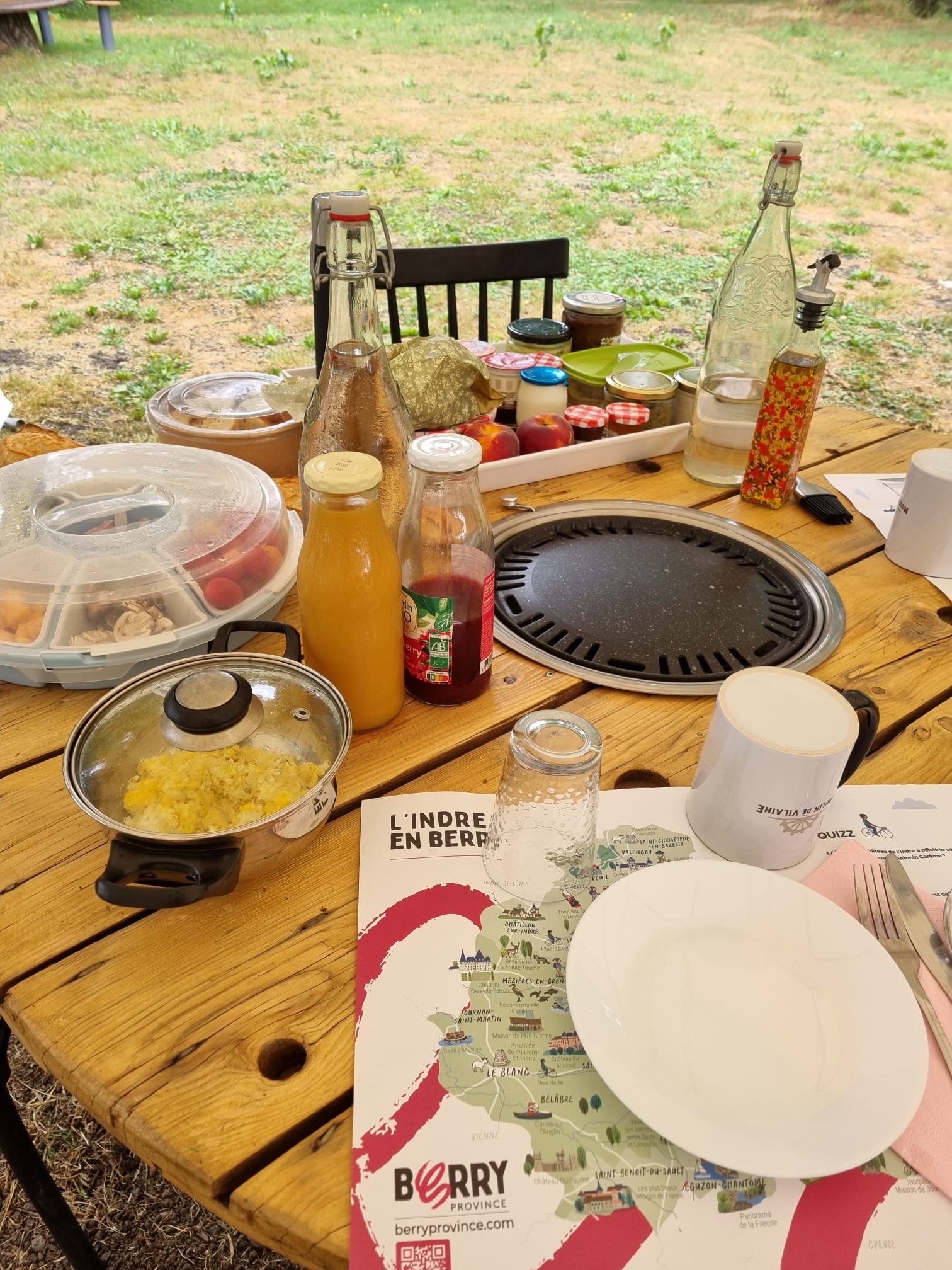 brunch sous le chapiteau au moulin