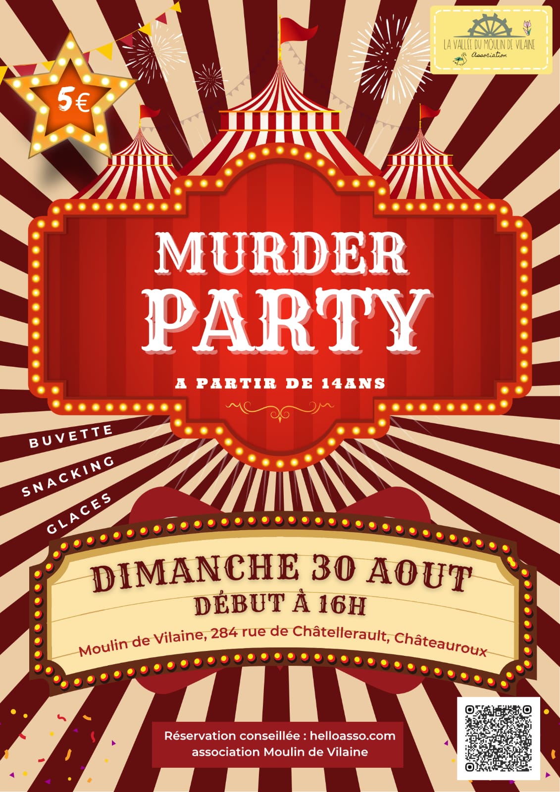 Murder Party Chtx Moulin de Vilaine 30 aout